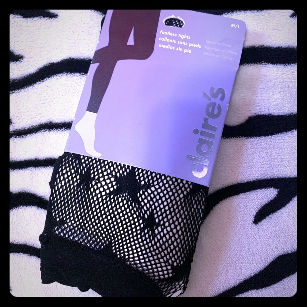 Star Pattern Footless Fishnet
